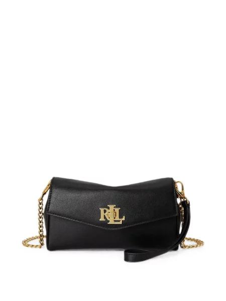 Colier Lauren Ralph Lauren cu bretele cu autograf negru