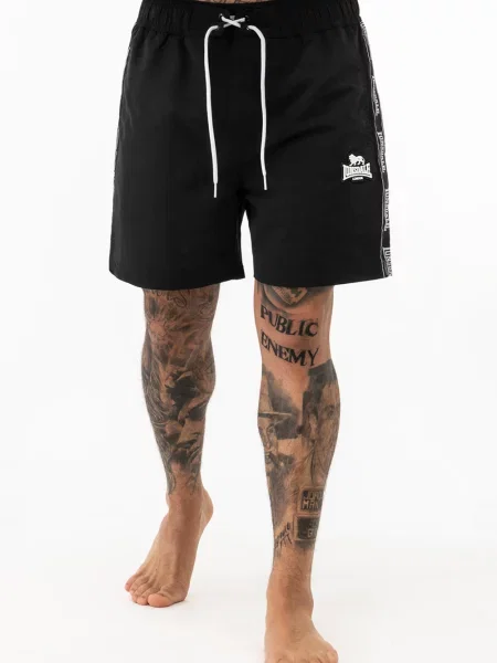 Kratke hlače Lonsdale črna