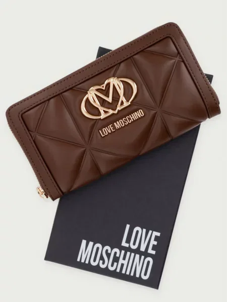 Кожаный кошелек Love Moschino