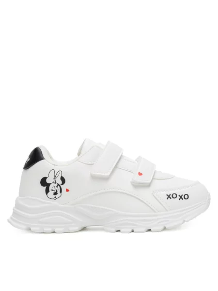 Sneakersy Mickey&Friends białe