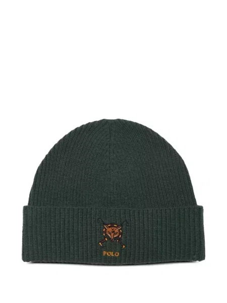 Szarvasbőr sapka Polo Ralph Lauren szürke