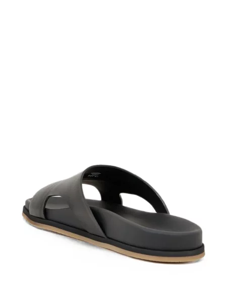 Sandale Santoni din piele negru
