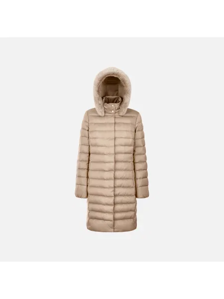 Geox Palton de iarnă Bettanie Bej maro