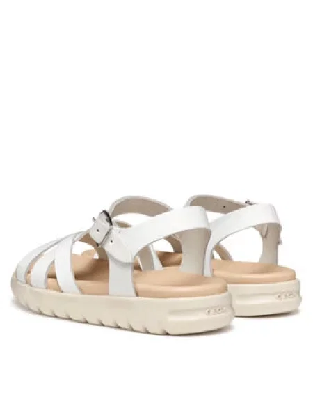 Dječje kožne sandale Geox SOLEIMA bijela