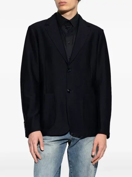 Яке Giorgio Armani с ревер синьо