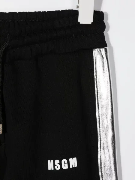 Dětské kalhoty Msgm černé