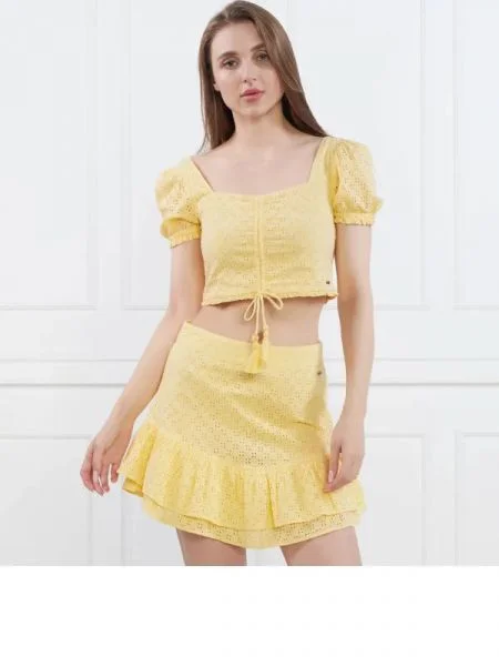 Pepe Jeans London Bluză PHILANA galben