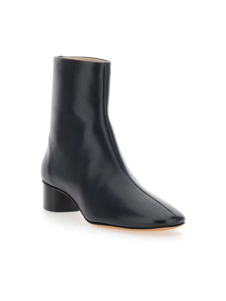 Buty do kostki Le Monde Beryl skórzane czarne