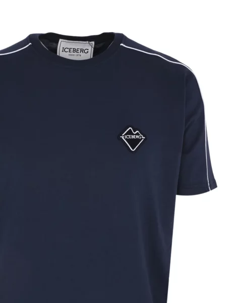 Tricou Iceberg cu autograf albastru