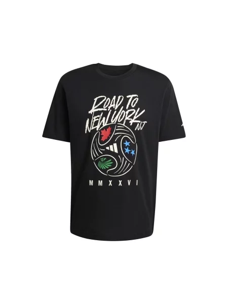 Póló Adidas fekete