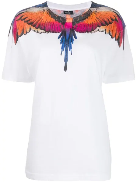 Tricou County Of Milan cu imagine alb