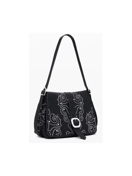Desigual torebka POKER FACE POSADAS MI czarny