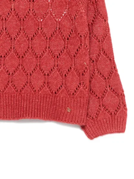 Sweter dziecięcy Abel & Lula czerwony