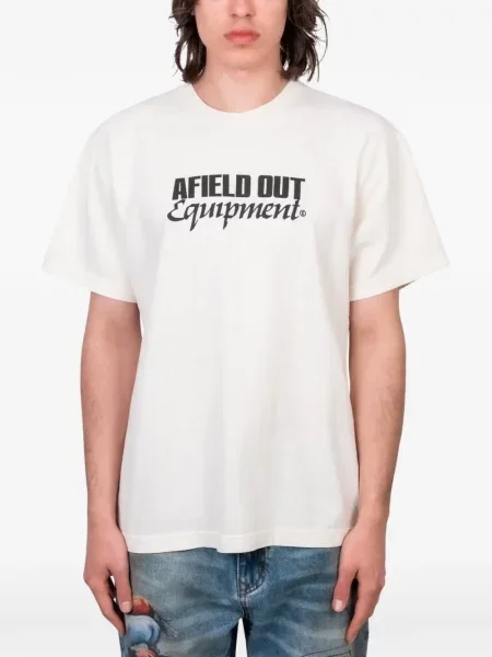 Тениска Afield Out с принт бяло