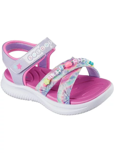 Krawat dziecięcy Skechers fioletowy