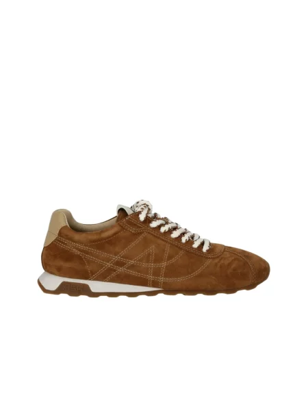 Sneakersy Ash skórzane brązowe