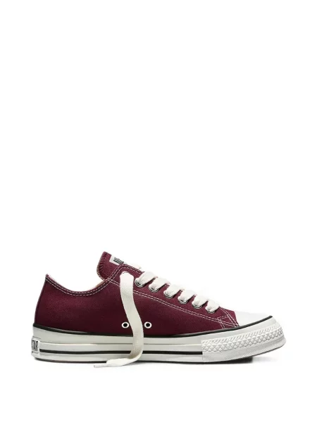 Sneakerși Converse Chuck Taylor All Star cu platformă din piele de căprioară streetstyle negru