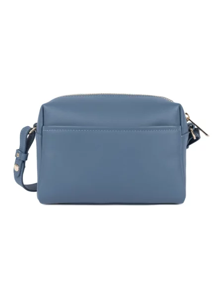 Torebka crossbody Lancaster skórzana niebieska