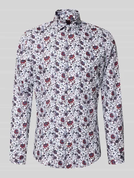 Koszula biznesowa o kroju slim fit z czystej bawełny Seidensticker