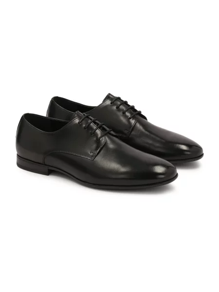 Półbuty Kazar skórzane eleganckie czarne