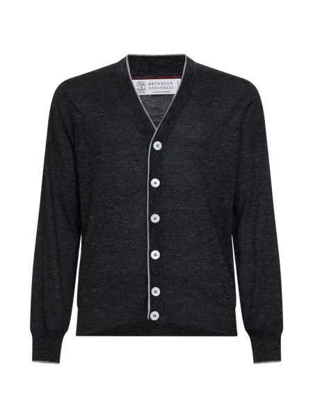Cardigan Brunello Cucinelli gri
