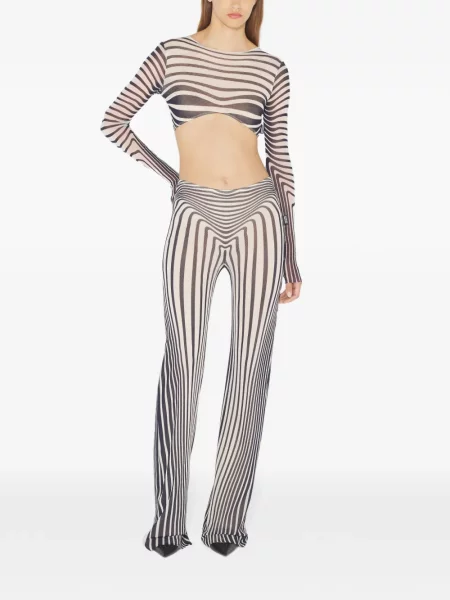 Μακρύς τοπ Jean Paul Gaultier λευκό