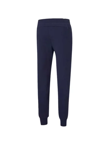 Pantaloni Puma alergare cu autograf albastru