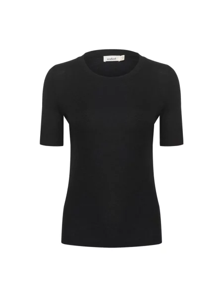 Krótka koszulka Soaked In Luxury z krótkim rękawem czarna