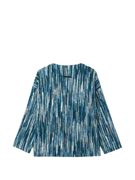 Cardigan Five Cm melange albastru