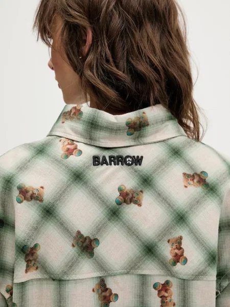 Сорочка Barrow relaxed класичний комір зелений