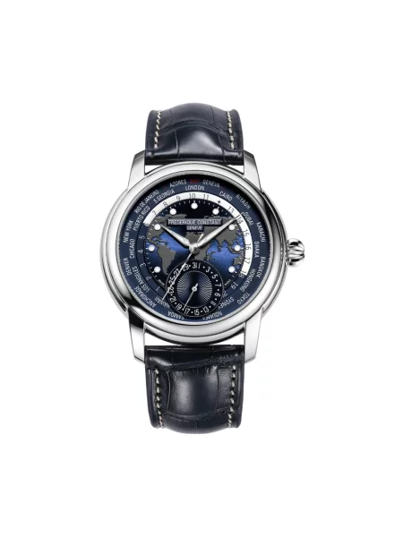 Pasek Frederique Constant z paskiem niebieski