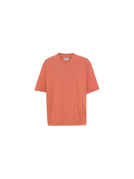 Colorful Standard Oversized Organic T-Shirt Dark Amber Mężczyźni Koszulki Colorful Standard Size: L pomarańczowy