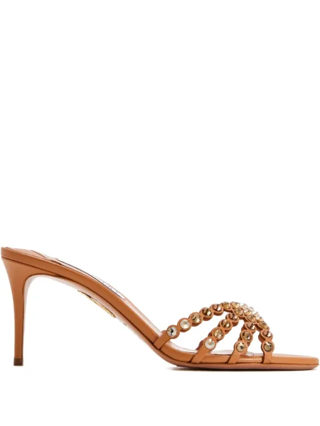 Sandale Aquazzura maro