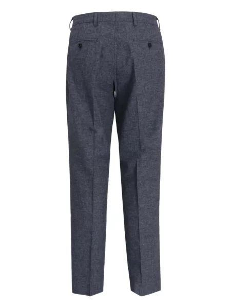 Pantaloni Paul Smith plisate albastru
