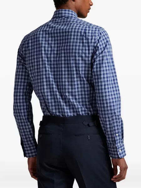 Μικρός κασκέτο Polo Ralph Lauren με χαμηλή μέση υφαίνω διαγωνίως πράσινο