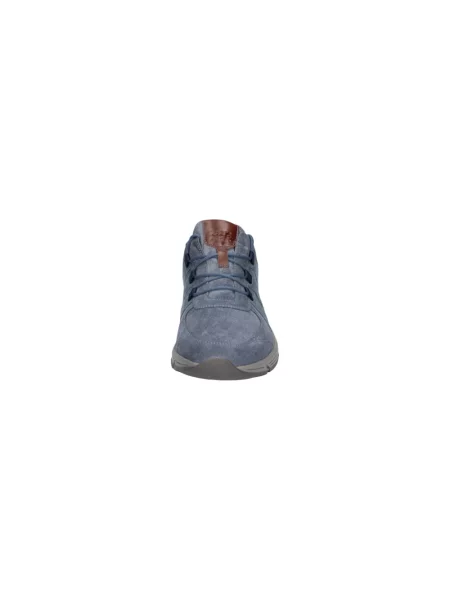 Sneakersy Waldläufer skórzane niebieskie