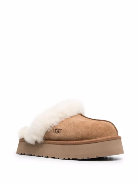 Semišové papuče UGG W Disquette hnědé
