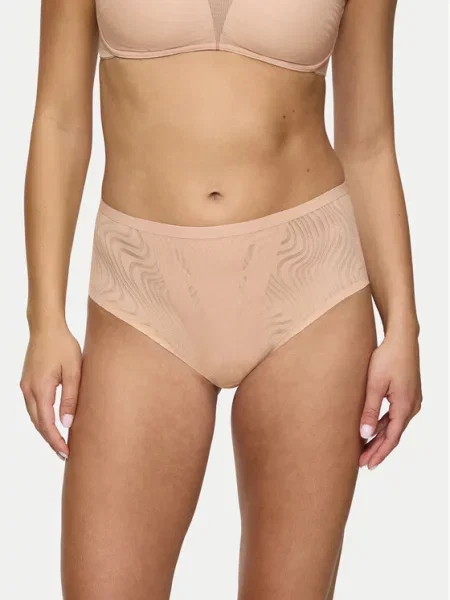 Triumph Класичні труси з високою талією Shape Smart Ellipse бежевий