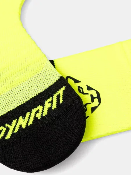 Bežecké ponožky DYNAFIT Ultra Cushion fluo žlté