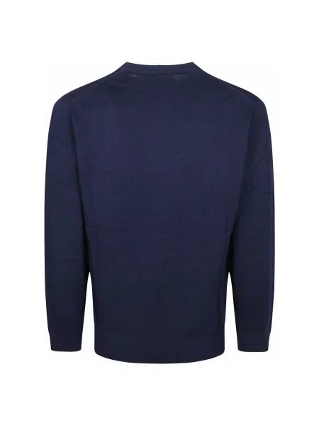 Lekki sweter Mc2 Saint Barth wełniany niebieski