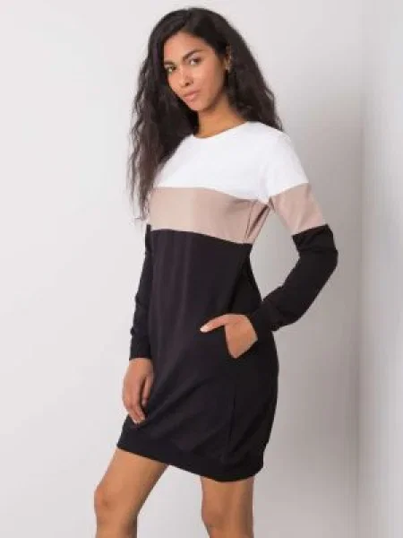 Mini obleka Rue Paris črna