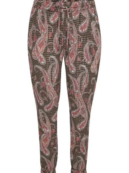 KAFFE CURVE Pantaloni Carky închis / mai multe culori verde