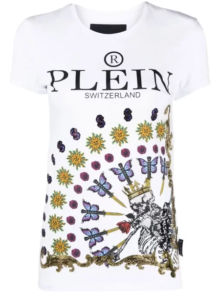 Tričko Philipp Plein bílé