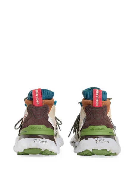 Sneakerși Dsquared2 cu șireturi din dantelă