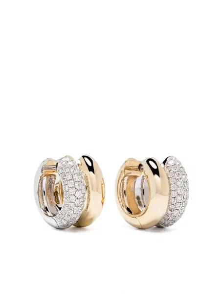 Обеци Yvonne Léon бяло