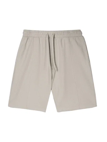 Bershka Kalhoty tmavě béžová