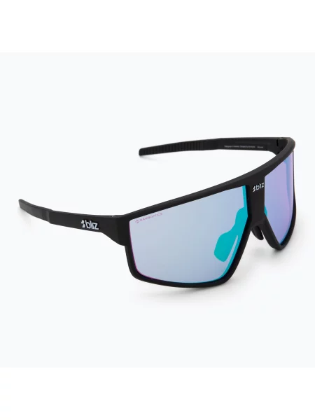 Bliz Nano Optics Nordic Light матово черно/бегония/виолетово синьо мулти слънчеви очила черно