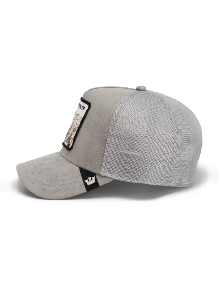 Goorin Bros trucker sapka Suede Rhino szürke