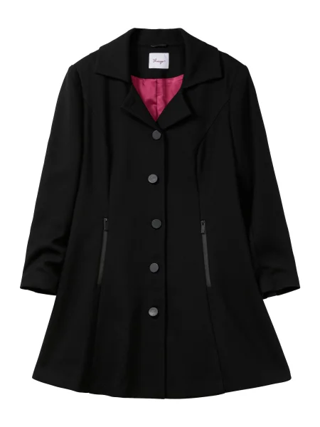 SHEEGO Prehoden plašč črna