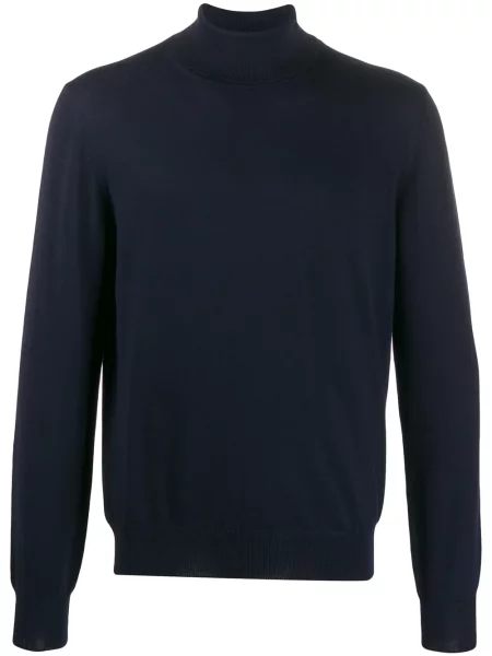 Dzianinowy sweter Barba niebieski